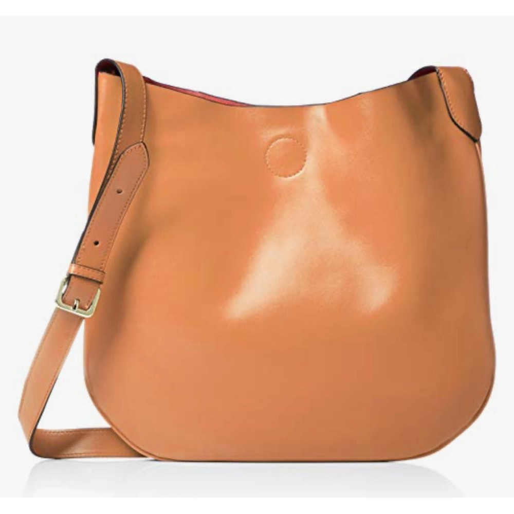Unbranded Hobo Bag Tan Leather-Like Adjustable Strap New Condition
